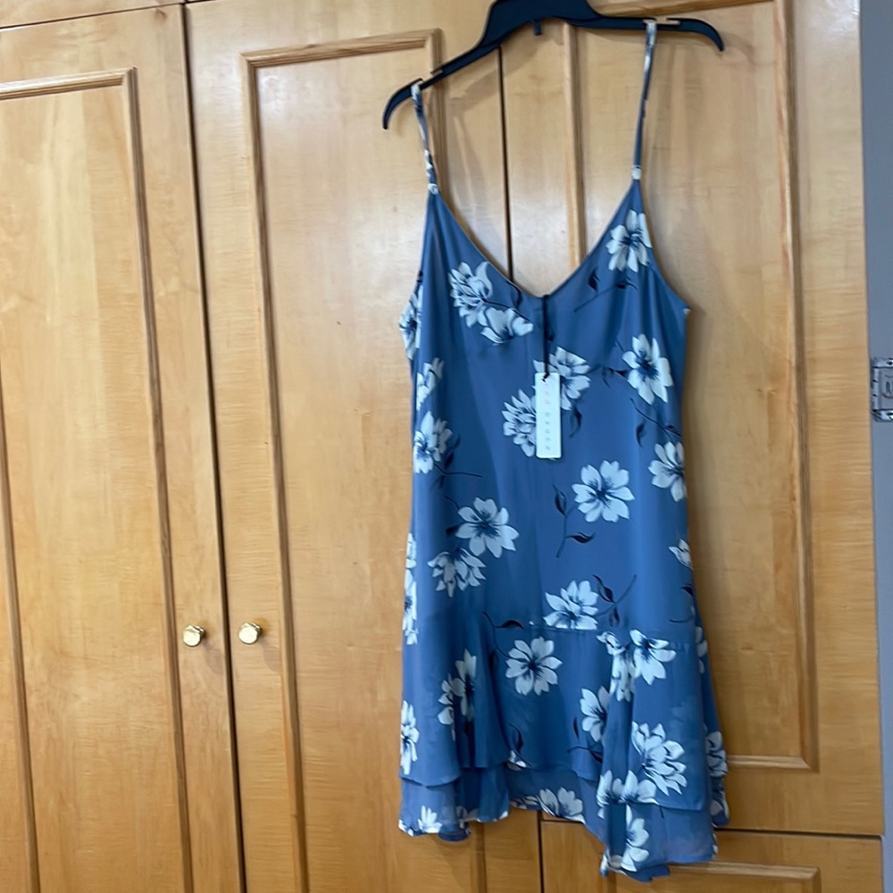 New Large Redhaute fully lined sleeveless dress 100% Rayon☘️